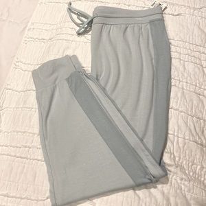 NWT Alfani Intimates Lounge Pants in L and XL, Pale Blue Mist